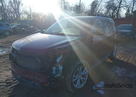 2017 Chevrolet Equinox Lt из США, поврежденный, VIN 2GNALCEK2H1523101